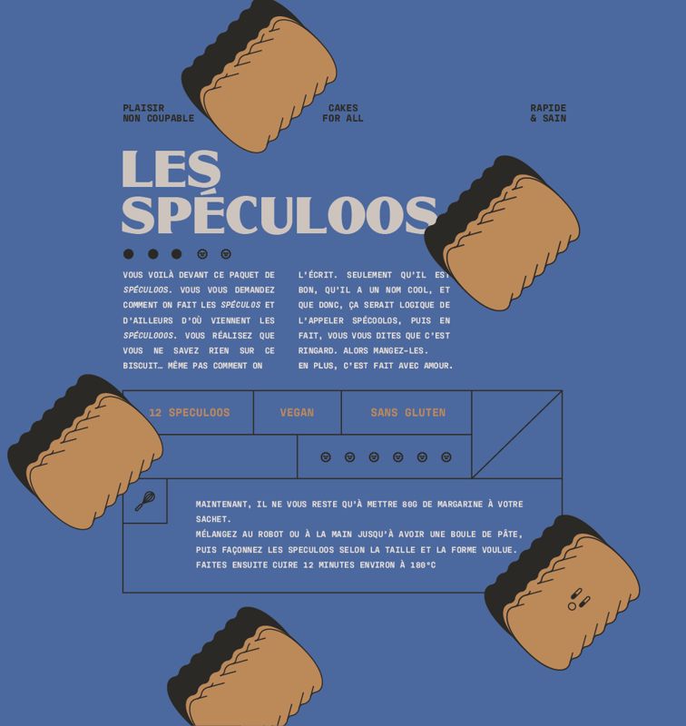 Sachet du kit Speculoos